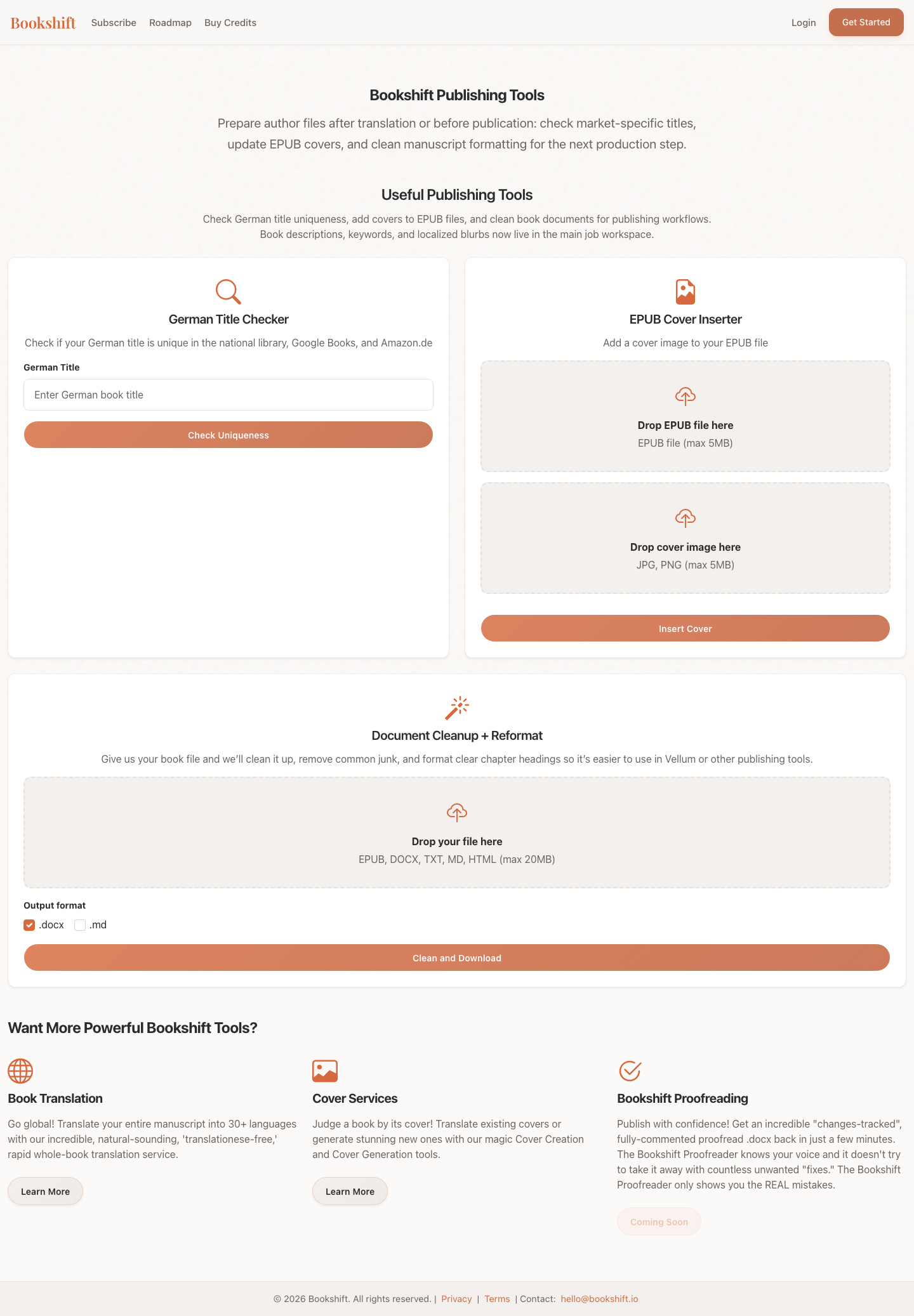 BookShift transcriptiestudio voor fictie-audio
